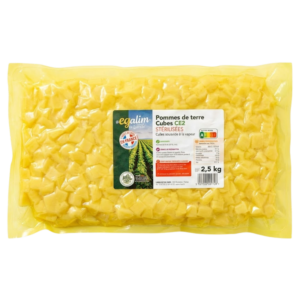 pommes de terre cubes 2.5kg