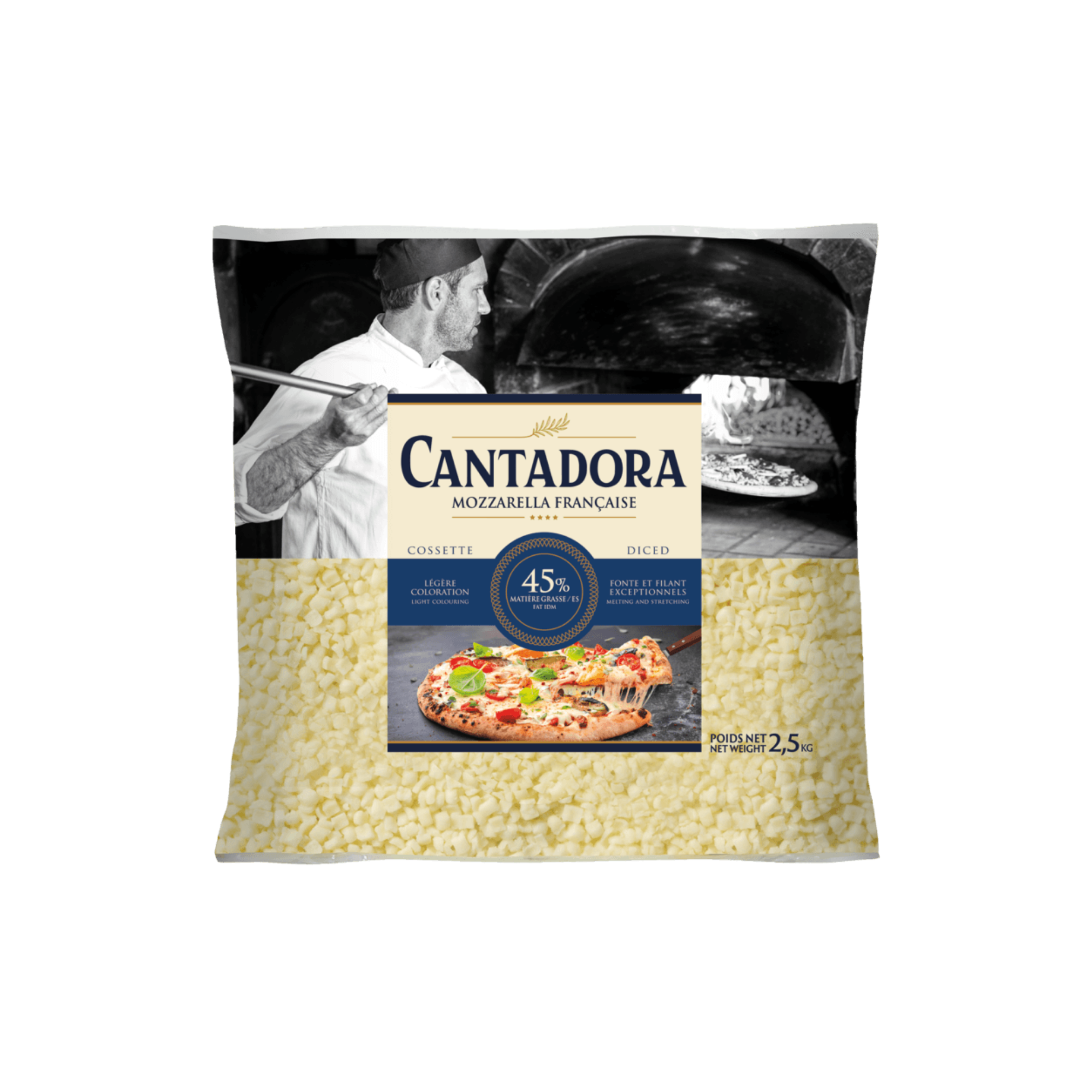 mozza canta cosette 2.5kg mozza canta cosette 2.5kg