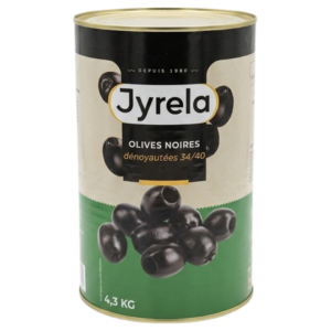 olives noires denoyautees 4kg200